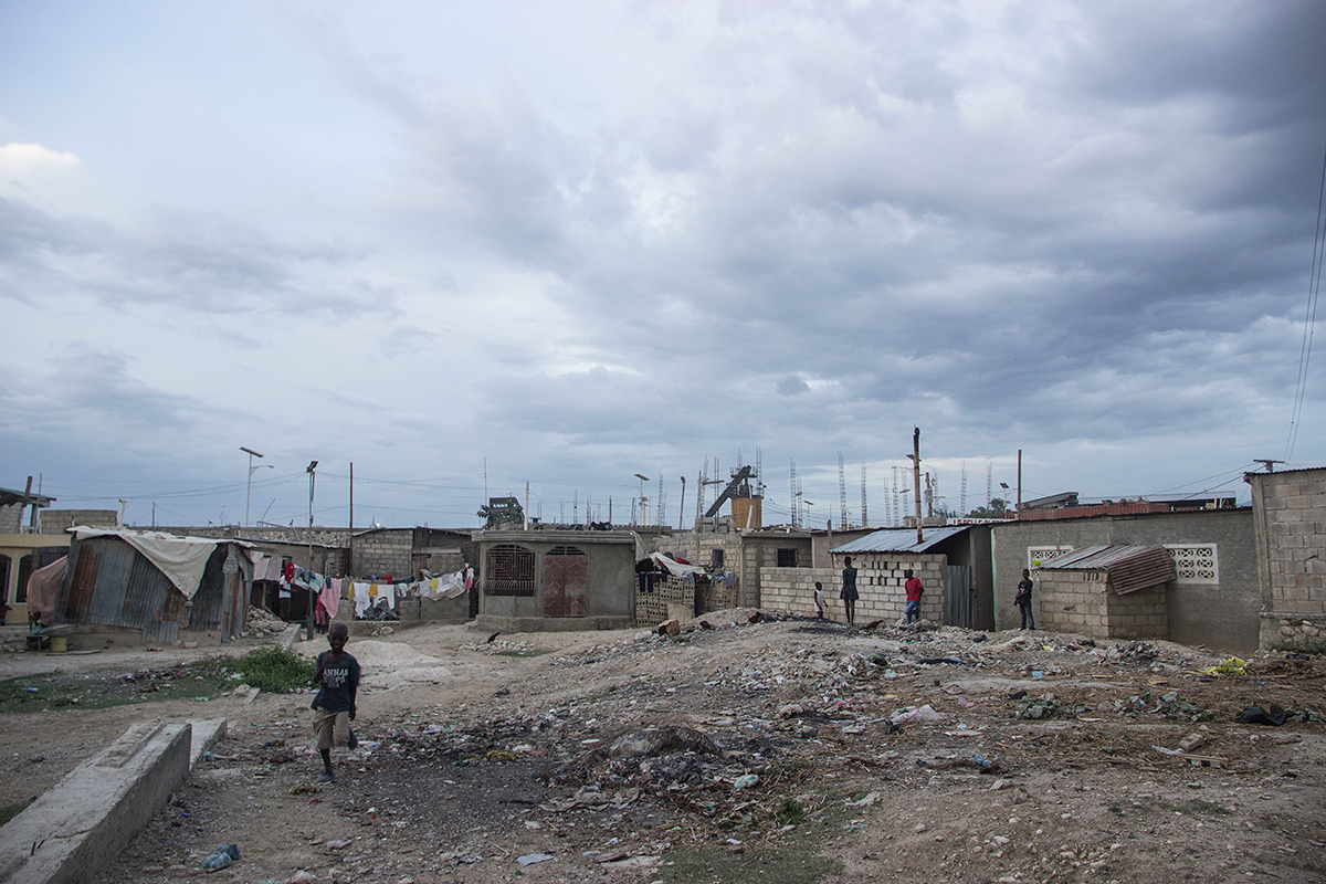 Tigalete pertenece al barrio de Tabarre en la capital haitiana.