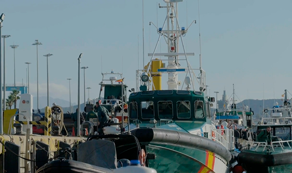 Narcos en aguas del Estrecho