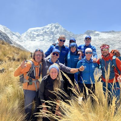 Estos fueron los expedicionarios del primer Desafío Santa Lucía Seniors