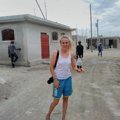 A Haití llegué con el fin de ayudar con las herramientas que tuviese, una de ellas fue la cámara