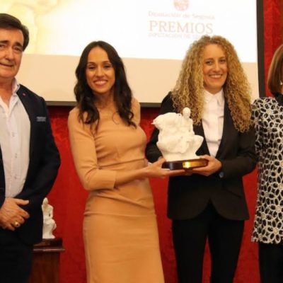 Entrega del premio Turismo para el programa Segovia de Pueblo en pueblo en el año 2019