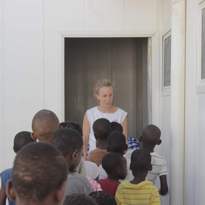 Imagen del voluntariado que durante cuatro veranos hice en Puerto Príncipe, capital de Haití