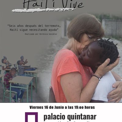 Cartel de la prentación del reportaje documental